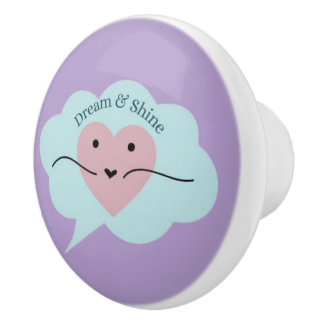 Dream & Shine Cute Pastel Ceramic Knob