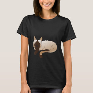 Dream Sleep, Snooze, Snooze Light, Balinese Cat, S T-Shirt