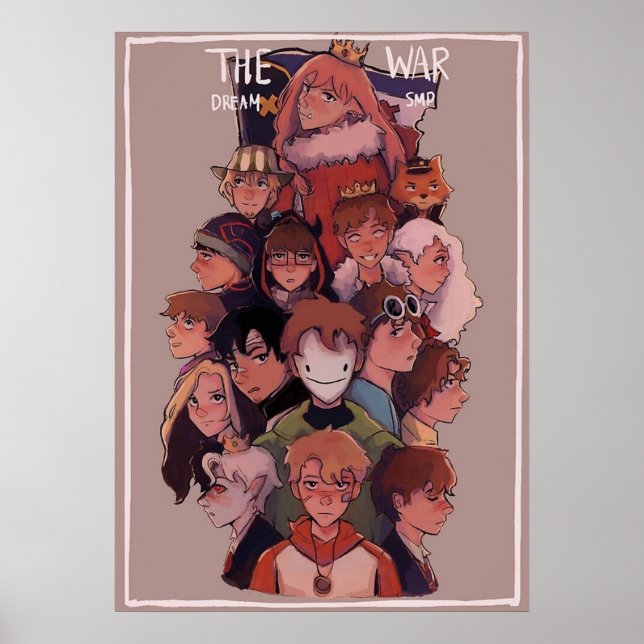 Dream Smp Awesome Poster (Front)
