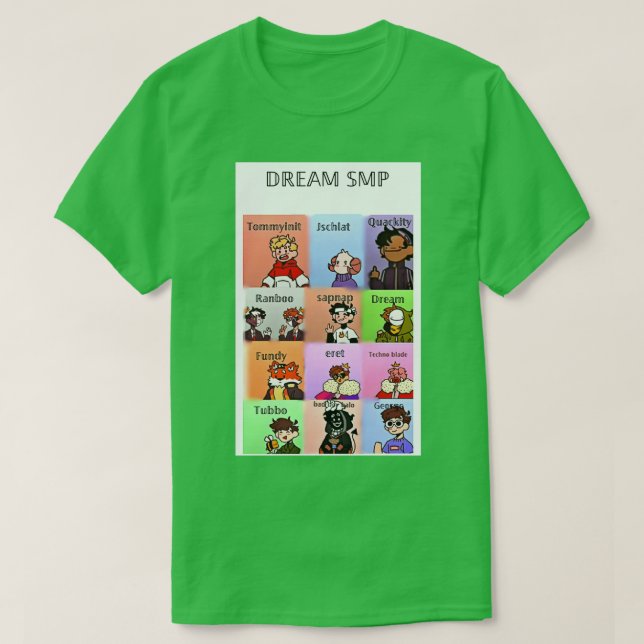 Dream smp team  T-Shirt (Design Front)