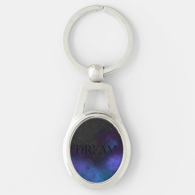 Dream Space Nebula Key Ring (Front)