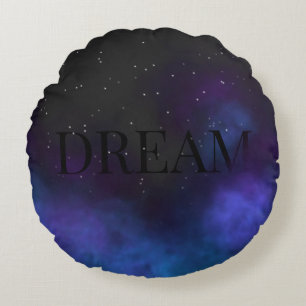 Dream Space Nebula Round Cushion