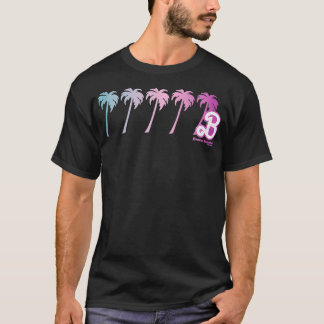 Dream Summer Gradient Palm Trees  T-Shirt
