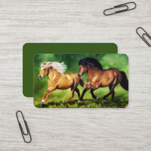 Dream Team Icelandic Horses  Business Card