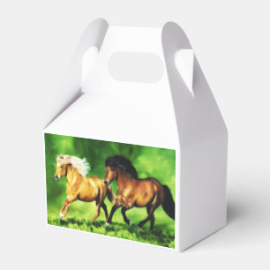 Dream Team Icelandic Horses Favour Box
