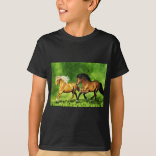 Dream Team Icelandic Horses Running T-Shirt