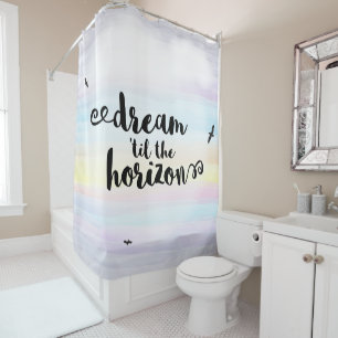 Dream ‘til the Horizon Shower Curtain