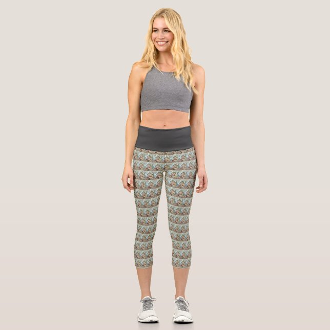 Dream Time Capri Leggings (Front)