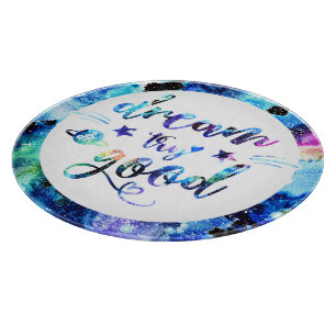 Dream. Try. Do Good. Cutting Board