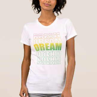 Dream Typography – Gradient Aesthetic Motivational T-Shirt