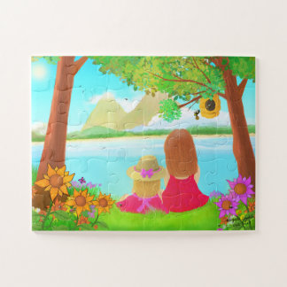 Dream View Art Puzzle – Easy 30-Piece Puzzle