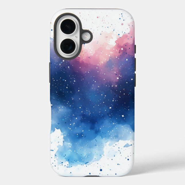 Dream Waercolor Starlight Mist Phone Case (Back)