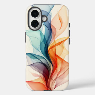 Dream Watercolor Abstract Contour Phone Case