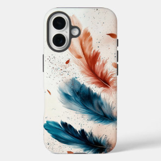 Dream Watercolor Artistic Feather Phone Case