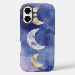 Dream Watercolor Moon Phase Phone Case