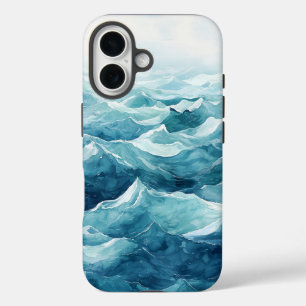 Dream Watercolor Ocean Wave Phone Case 