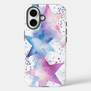 Dream Watercolor Splash Starburst Phone Case