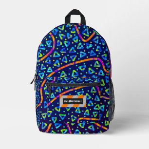 Dream Wave Festival - Electric Crumble 1 Printed Backpack