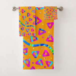 Dream Wave Festival - Electric Crumble 5 Bath Towel Set