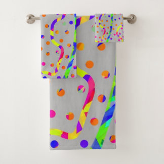 Dream Wave Festival - Rainbow Fiesta Bath Towel Set