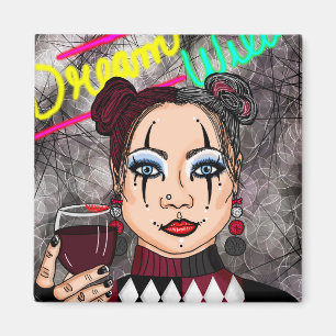 Dream Wild Goth Girl   Magnet