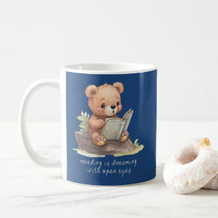 Dream with open eyes coffee mug