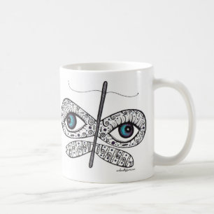 Dream with your eyes wide open. coffee mug
