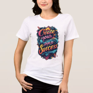 "Dream. Work. Achieve." Tri-Blend Shirt