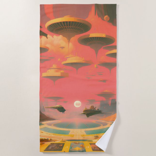 Dream World Beach Towel (Front)