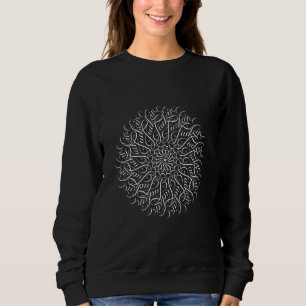Dream Yoga Meditation Namaste Yoga Yogi Flower Sweatshirt