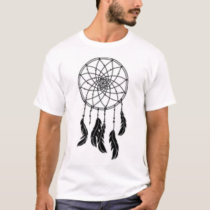 Dreamcatcher Black & White T-Shirt