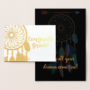 Dreamcatcher Congratz Grad! Graduation Foil Card