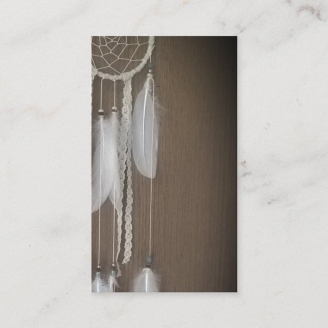 DreamCatcher Dreamcatchers Abstract Business Cards (Front)