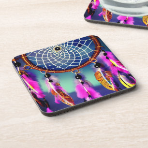 Dreamcatcher Feathers Coaster