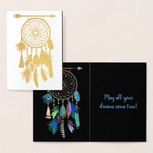 Dreamcatcher Graduation Best Wishes Foil Card
