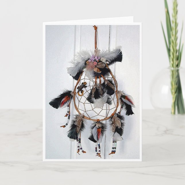 Dreamcatcher Greeting Card (Front)