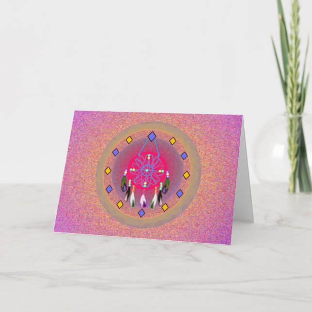 Dreamcatcher Greeting Cards (Front)