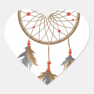 Dreamcatcher Heart Sticker