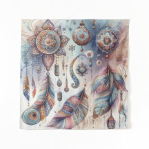 Dreamcatcher in a Bohemian theme