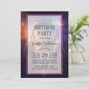 Dreamcatcher in forest forest                 invitation