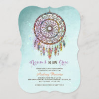 Dreamcatcher Invitation
