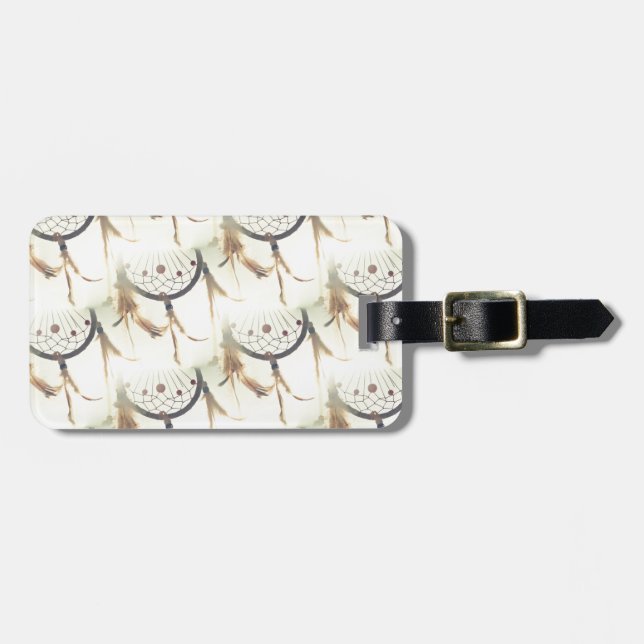 dreamcatcher luggage tag (Front Horizontal)