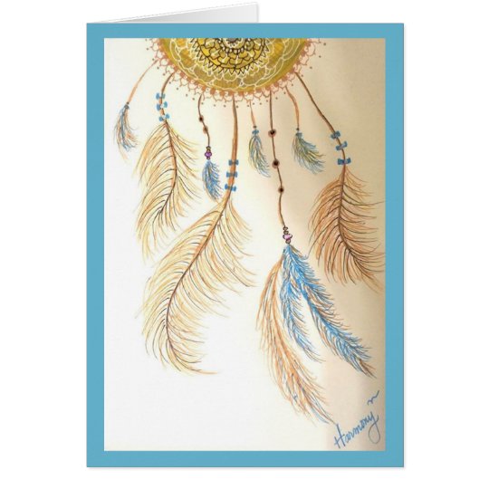 Dreamcatcher Mandala Card
