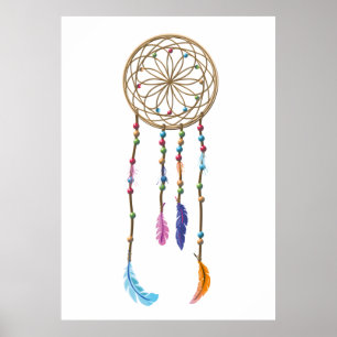 Dreamcatcher Pattern Poster
