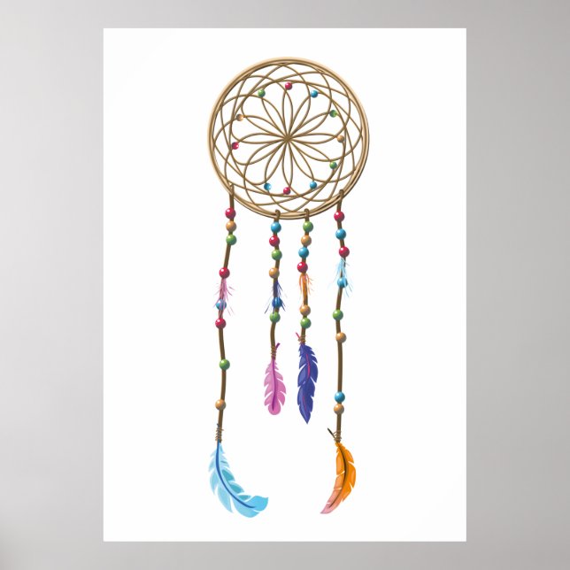 Dreamcatcher Pattern Poster (Front)