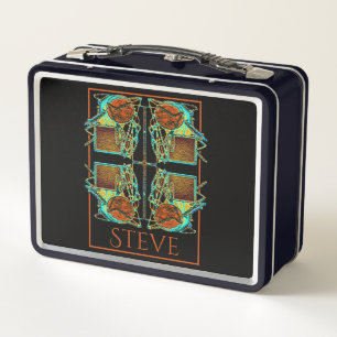 Dreamcatcher Personalised Metal Lunch Box