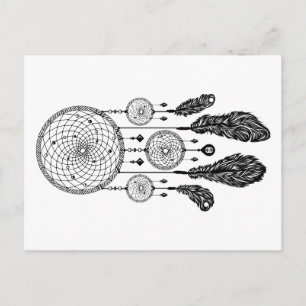 Dreamcatcher - Postcard (White)