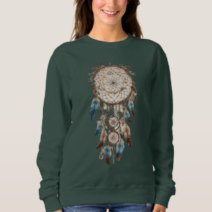 Dreamcatcher Serenity: Symbolic T-Shirt Design Sweatshirt
