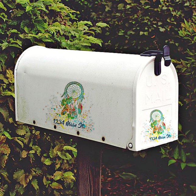 Dreamcatcher splatter mailbox sticker (Creator Uploaded)