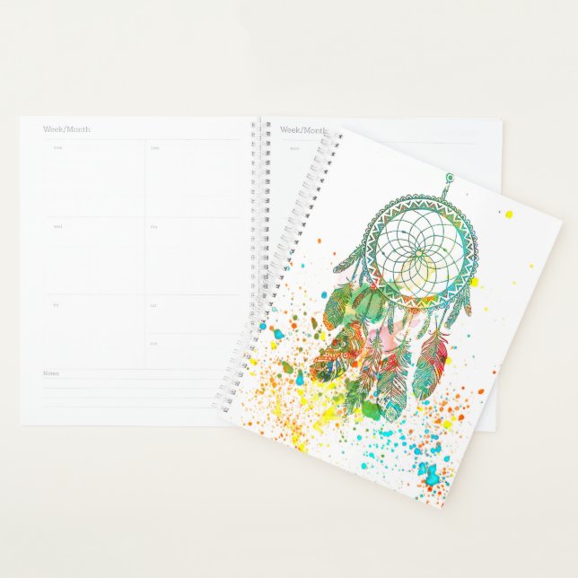Dreamcatcher splatter planner (Display)